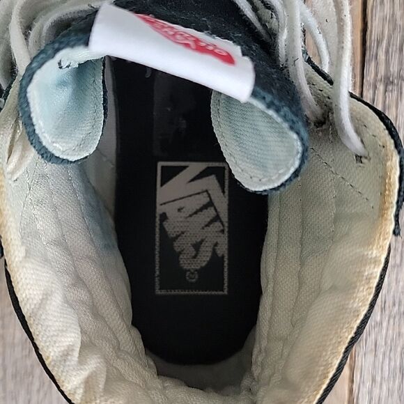 Vans SK8-H1 VR3 shoe Black/Marshmallow color women's 7 Men's 5.5 - Picture 6 of 9